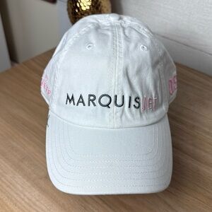Netjets Marquis Jet‎ Hat QS Cotton Strap Back New HYP White Pink Baseball Cap